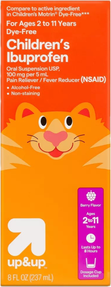 Target up & up Children's ibuprofen 100 mg per 5 mL